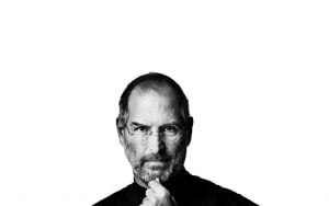 steve job's handsome face