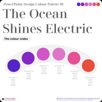 PowerPoint Colour Palette Template Design